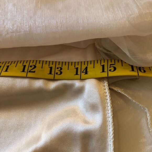 Anne Turtaut Champagne Ethereal, Whimsical Baby Doll Dress Size S Fairycore - Picture 14 of 14